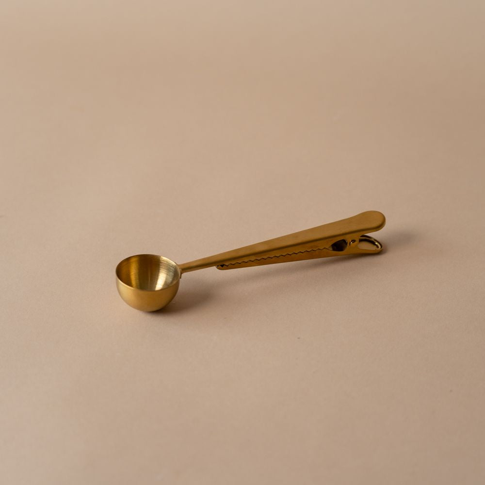 Gold Finish Coffee Scoop coffee scoop Tranquillo (DYA)