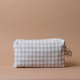 Rug & Weave made Gingham Linen Bag Toiletry Bag Rug & Weave Weekender
