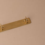 Plated Triple Wall Hook wall hook Fog Linen Work