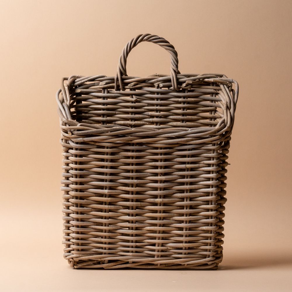 Natural Rattan Wall Basket, Bacon ware (Faire) – view 2