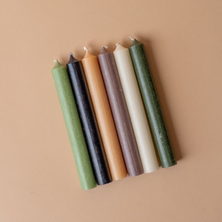 Classic 7" Taper Candles candle Old Country Design (ShopZio)