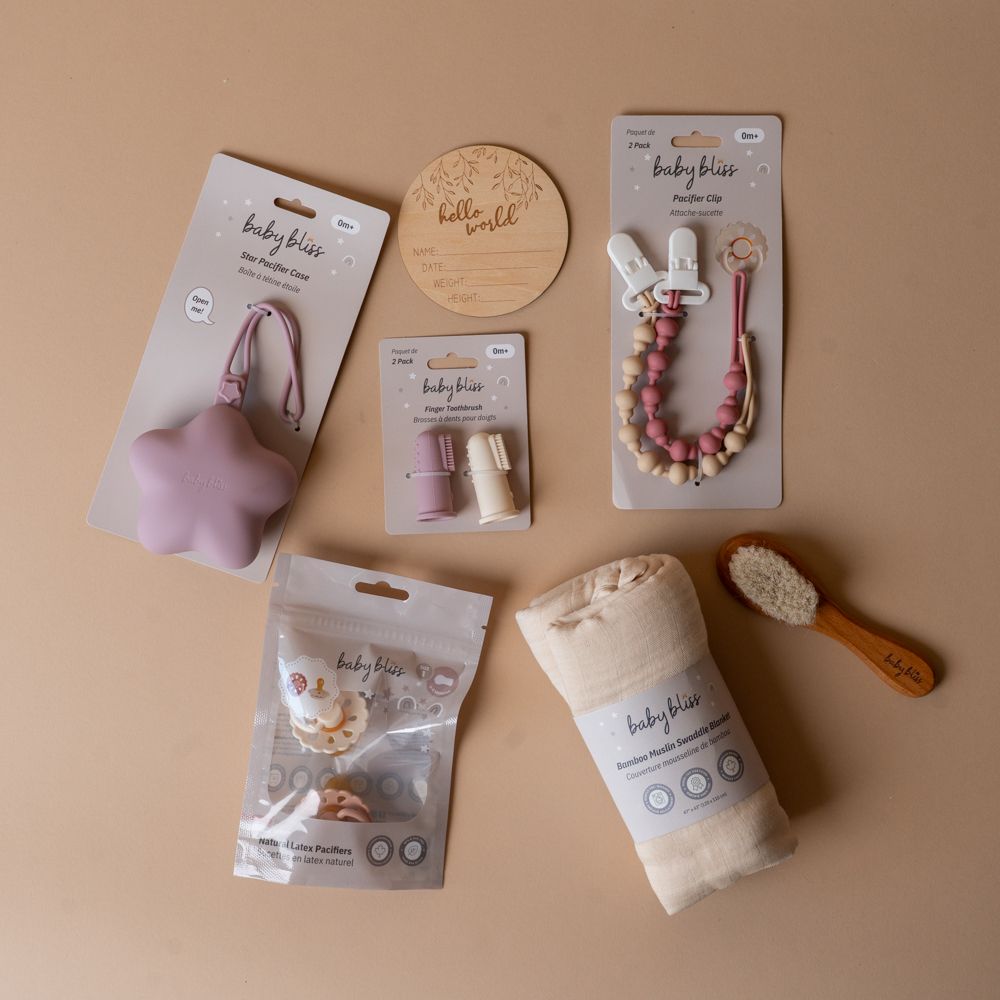 Newborn Gift Set FINNBIRD - gift box Baby Bliss (Faire) Almond & Rose