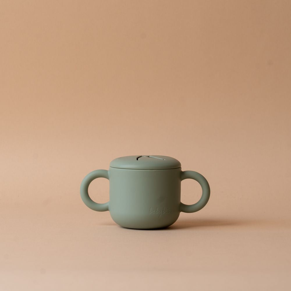Snack Cup with Handles FINNBIRD - snack cup Baby Bliss (Faire) Sage