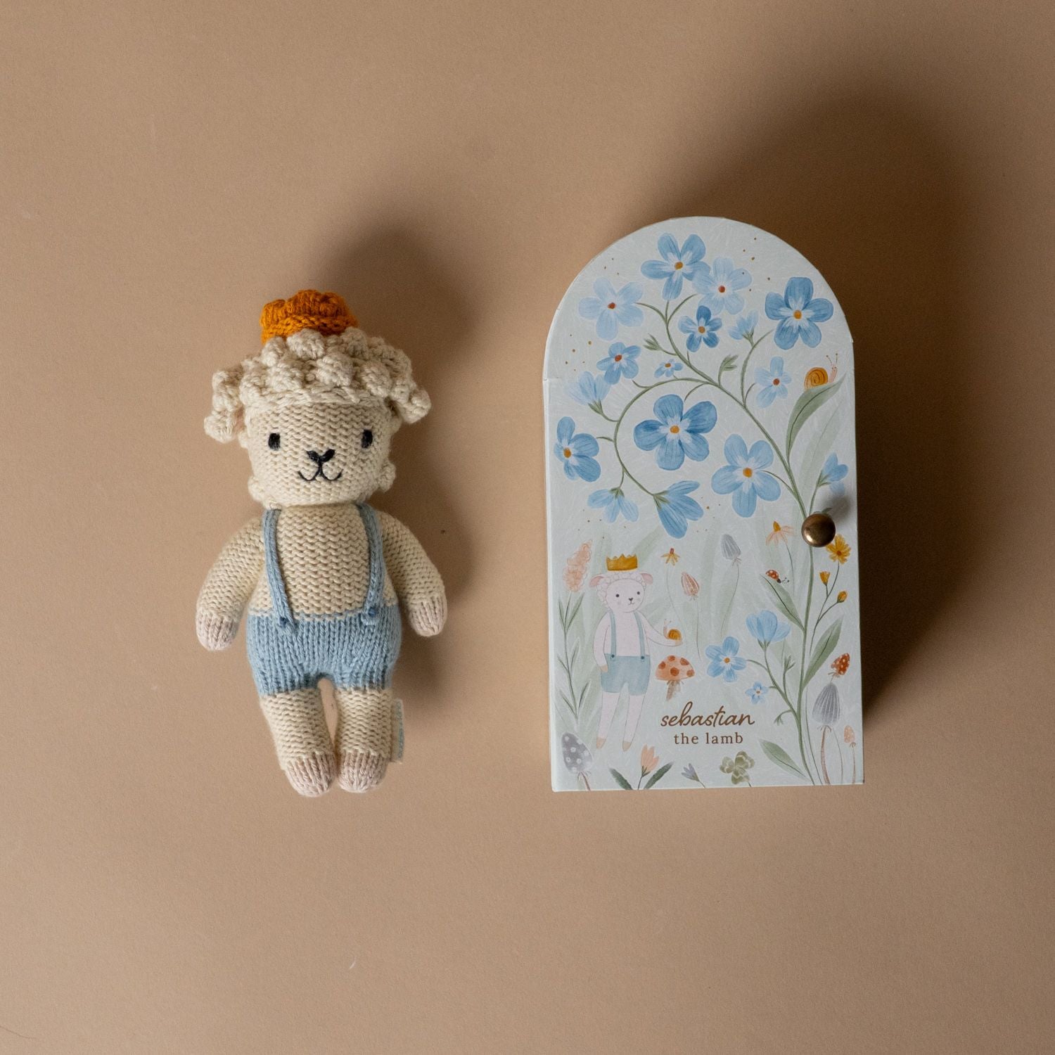 Tiny Lamb Soft Toy by Cuddle+Kind FINNBIRD - stuffed toy Cuddle + Kind (Faire)
