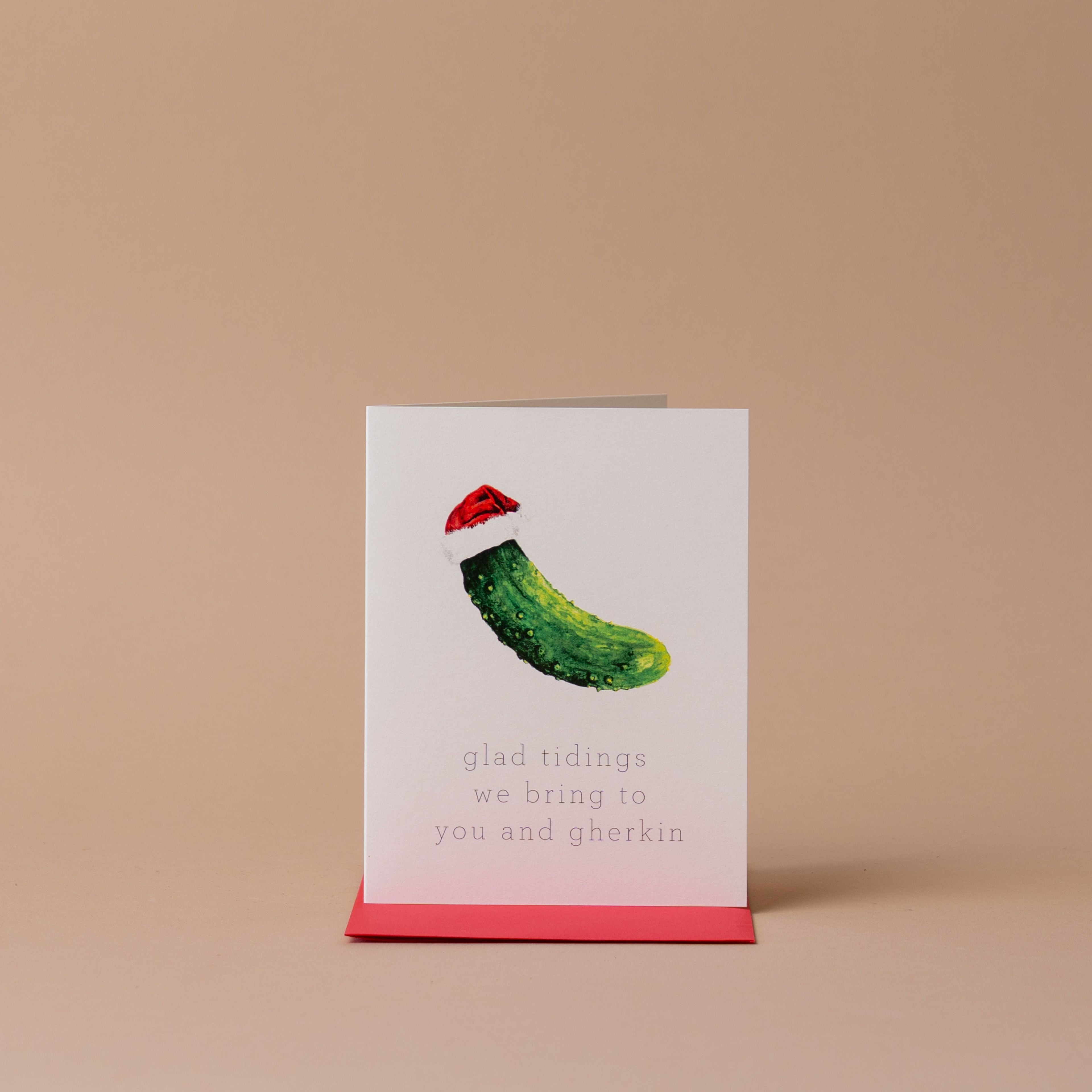 Holiday Gerkin Card