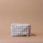 Rug & Weave made Gingham Linen Bag Toiletry Bag Rug & Weave Every Day