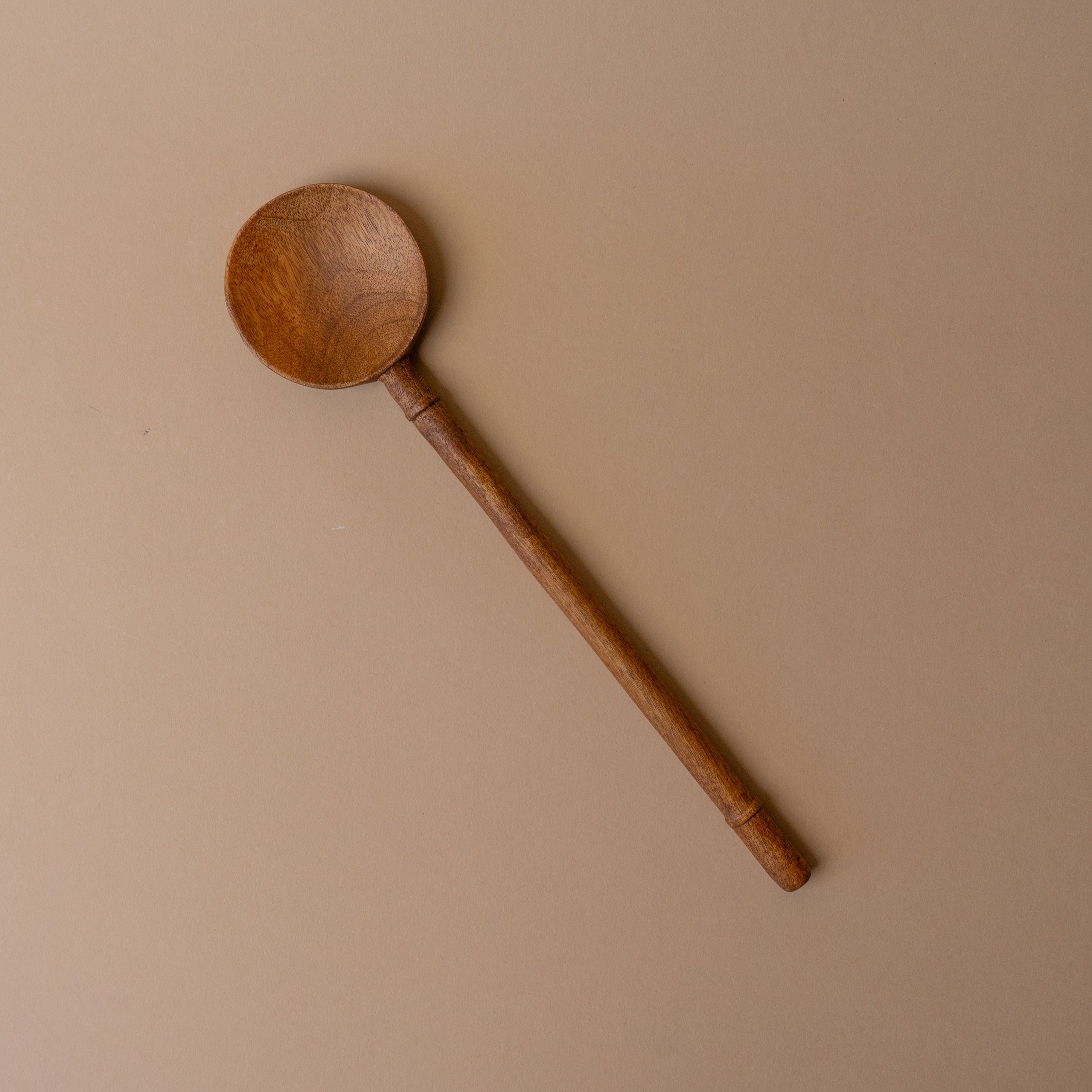 Mango Wood Kitchen Spoon kitchen utensils Luxe B Co (Faire) Smooth