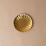 Handmade Brass Petal Dish dish Fog Linen Work Medium