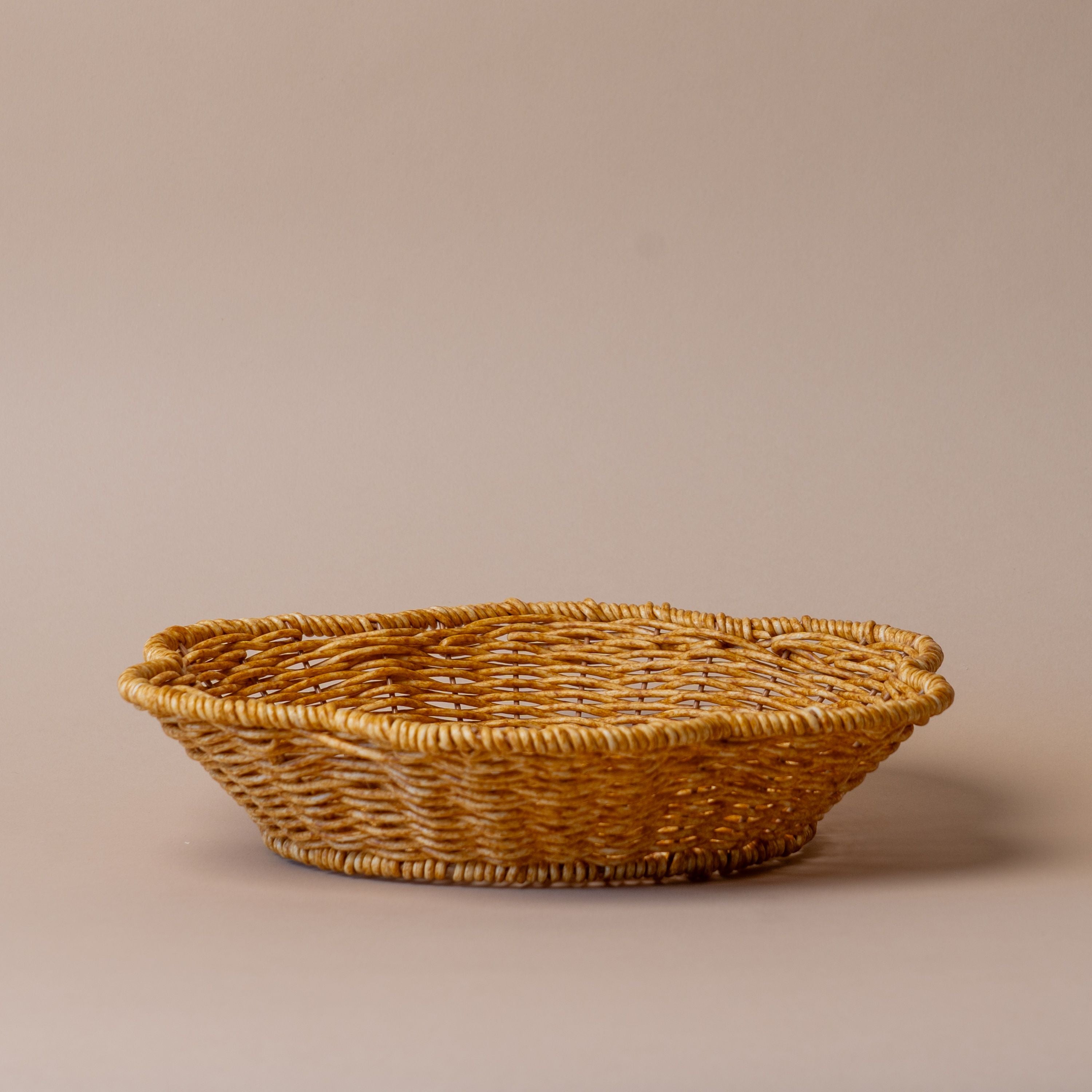 Floral Shape Basket Tray, Large