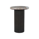 Luca Toronto Marble Side Table FURNITURE - side table Renwil