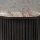 Luca Toronto Marble Side Table FURNITURE - side table Renwil