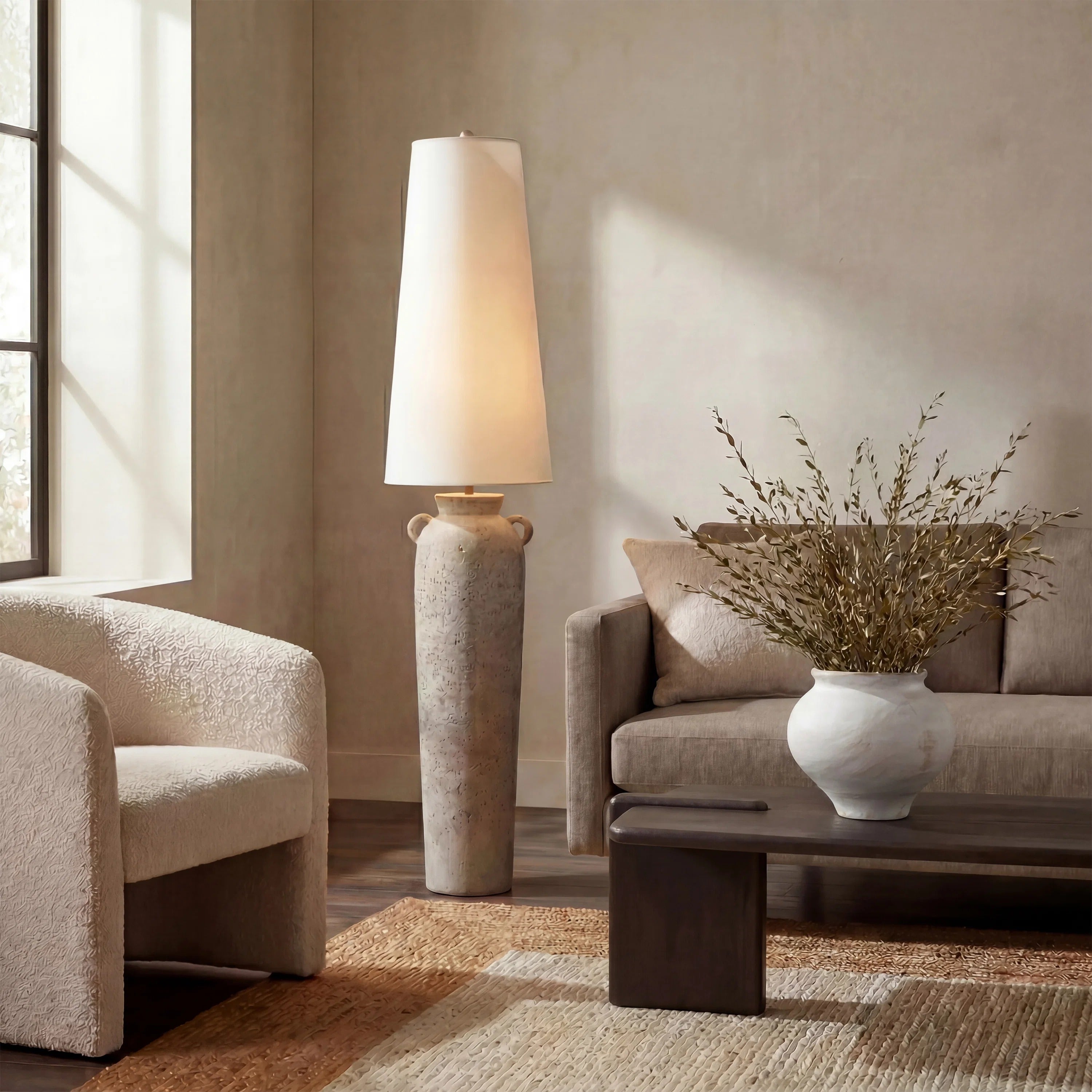 Nuvia Floor Lamp LIGHTING - Floor Lamp Renwil