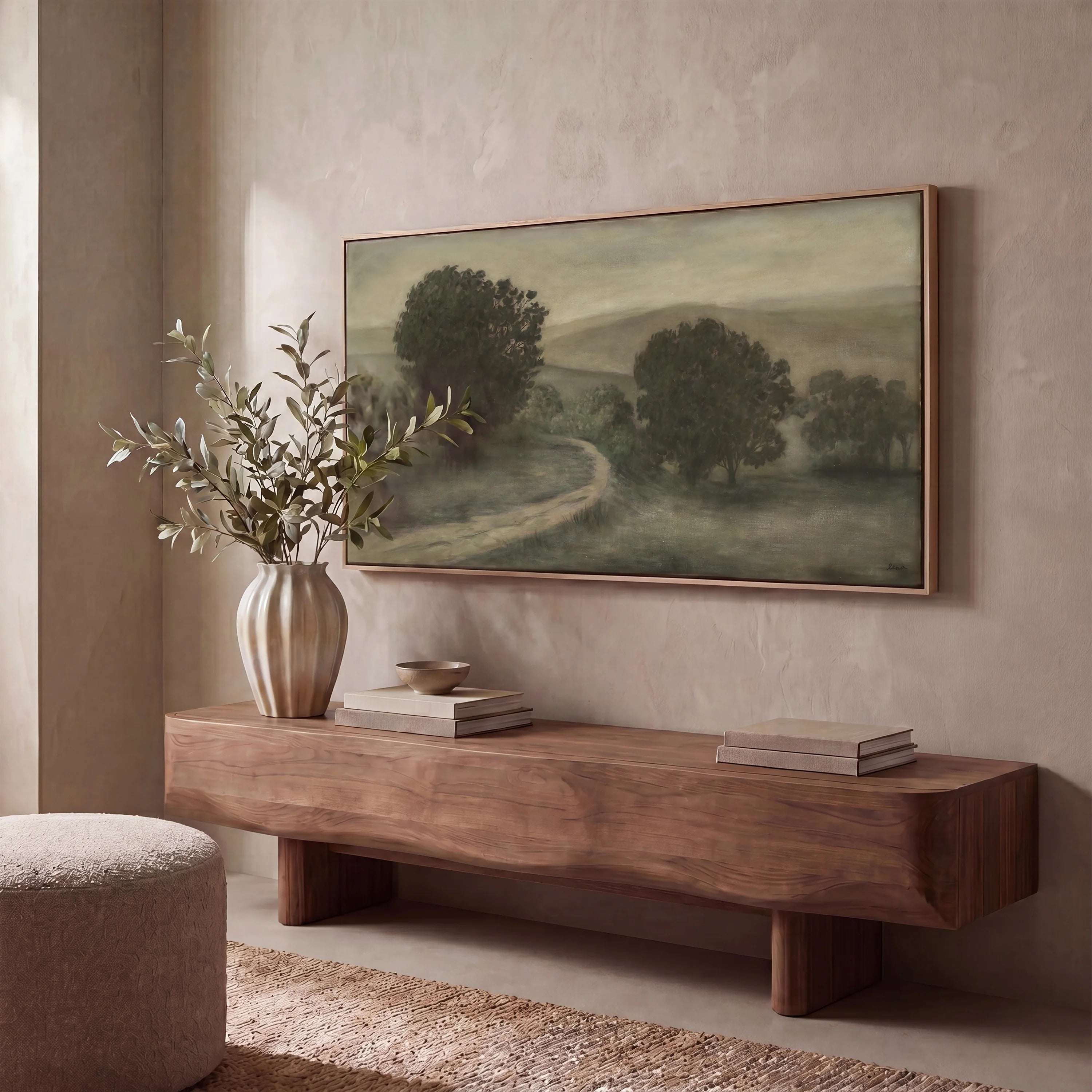 "Thyme" Framed Canvas ARTWORK - framed art Renwil