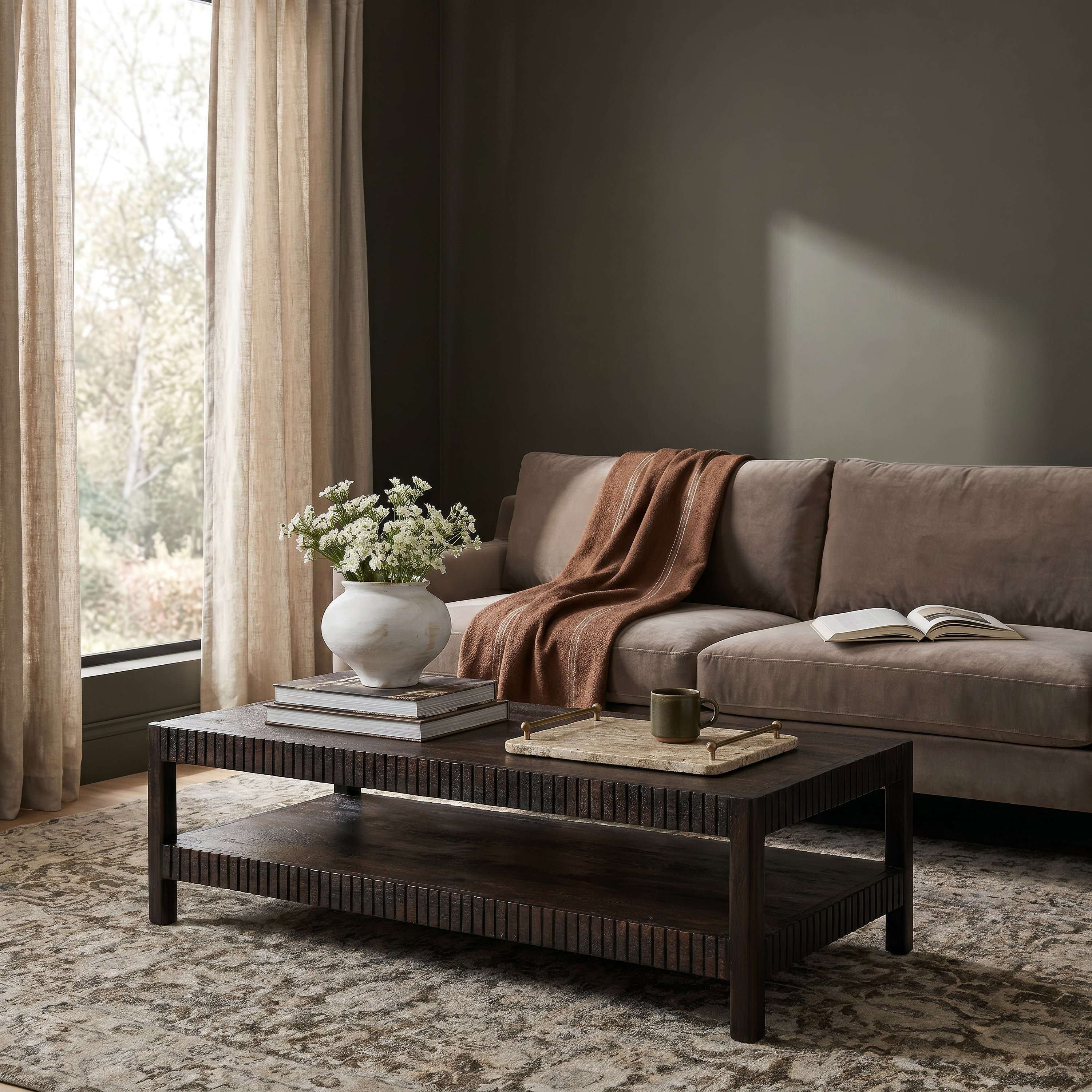 Lysandra Coffee Table FURNITURE - Coffee Table Renwil