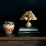 Ceramic Pleated Table Lamp - Rug & Weave