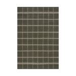 Nate Berkus Downing Plaid Wool Cozy Area Rug RUGS - wool Dash & Albert Green 3' x 5'