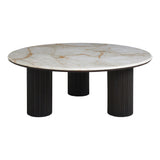 Alessio Breccia Marble Coffee Table FURNITURE - coffee table Renwil