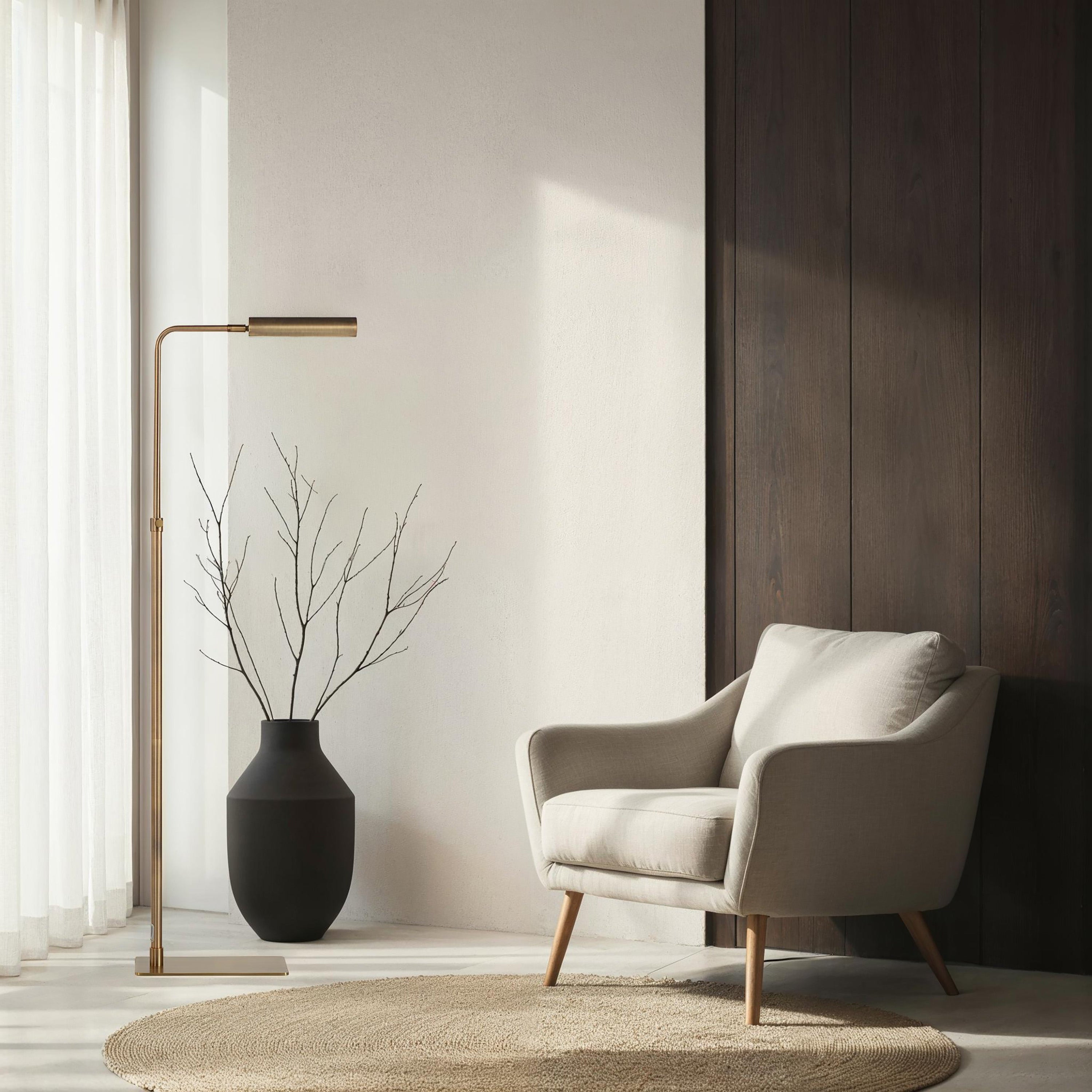 Kieran Floor Lamp LIGHTING - Floor Lamp Renwil