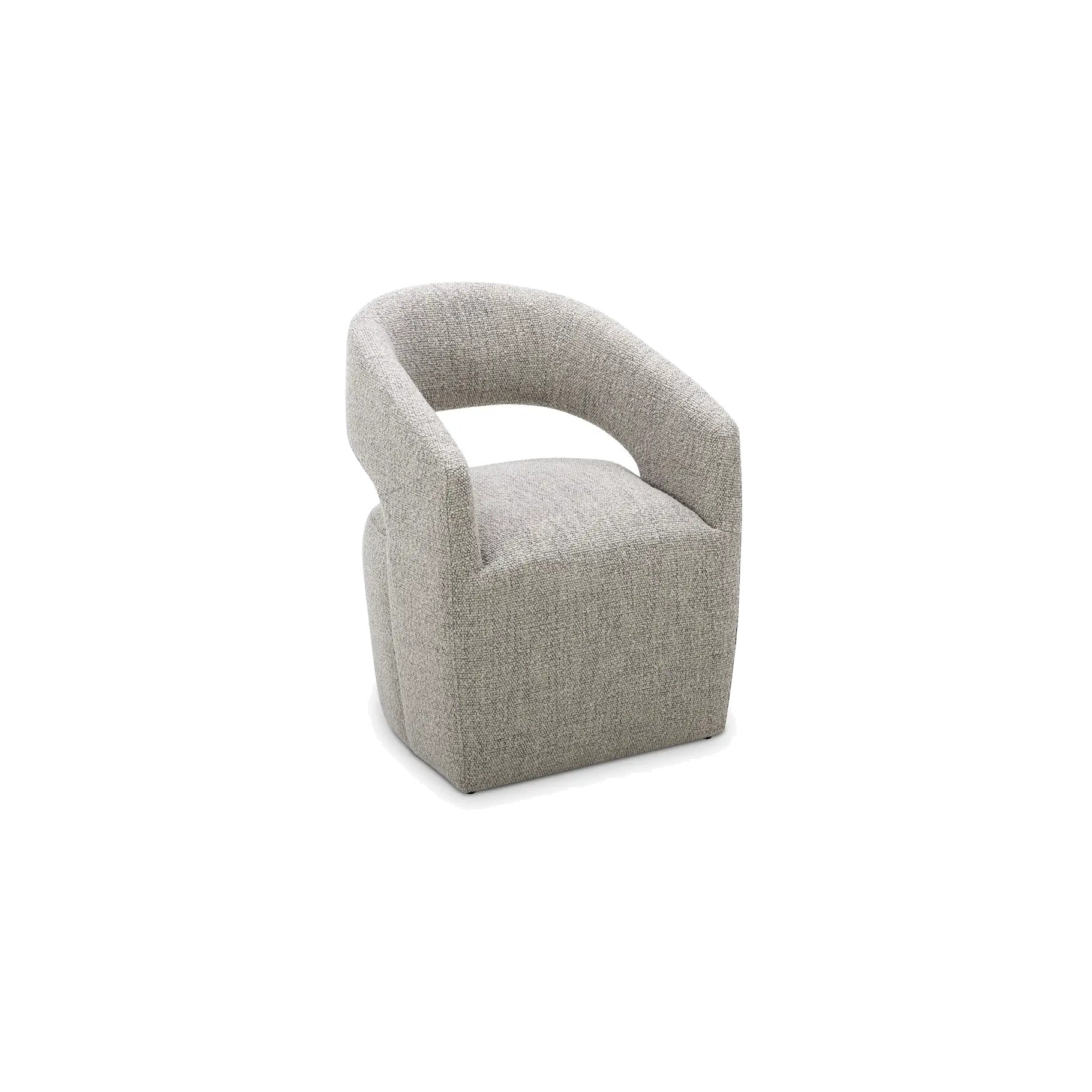 Barlow Rolling Dining Chair 10 - a - FURNITURE - dining chair Moe's Furniture Grey Storm