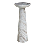 Mercer Toronto Marble Side Table FURNITURE - side table Renwil Black