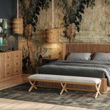 Luna Round 3 Tier Side Table FURNITURE - side table Bramble