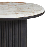 Alessio Breccia Marble Side Table FURNITURE - side table Renwil