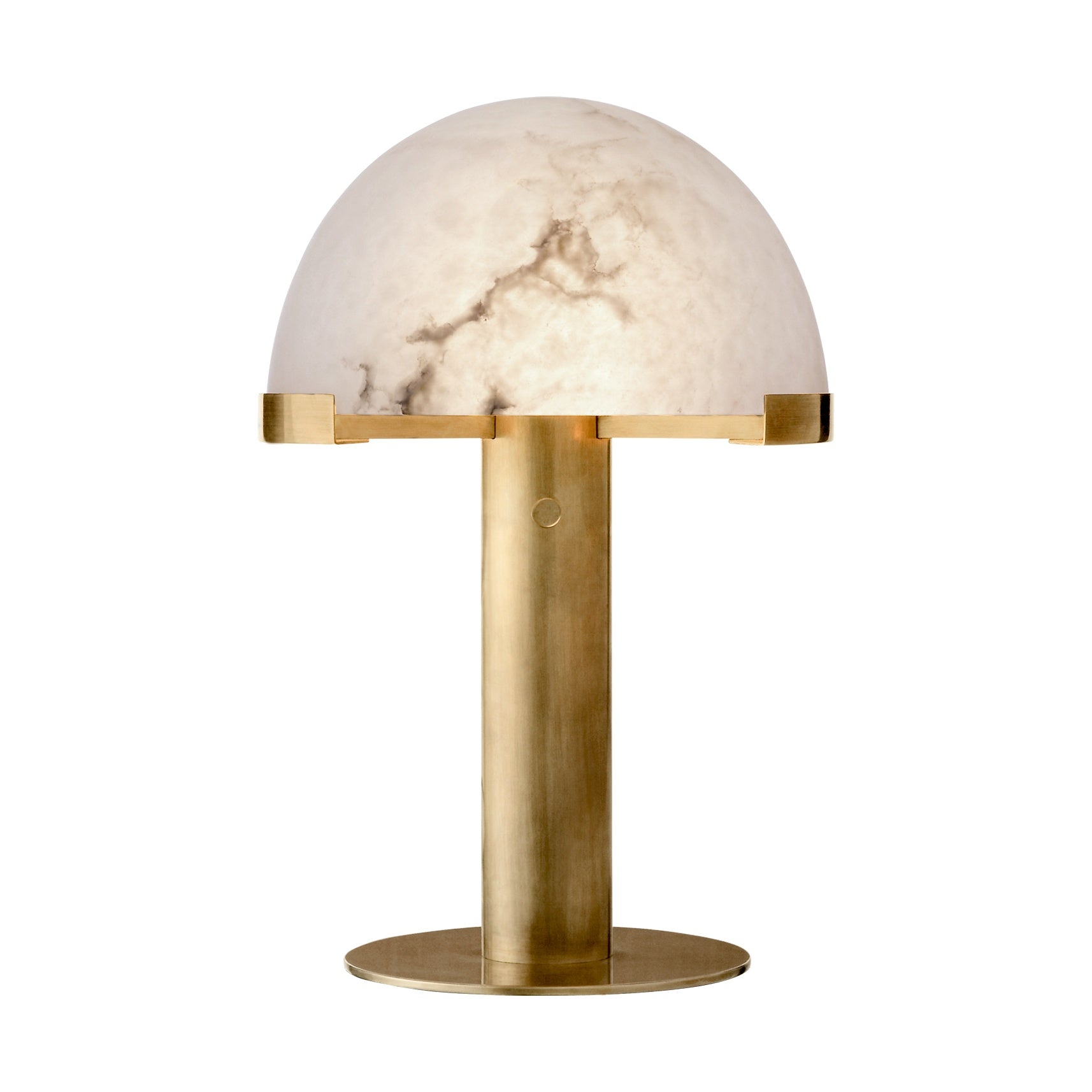 Melange Desk Lamp LIGHTING - table lamp Visual Comfort Antique-Burnished Brass