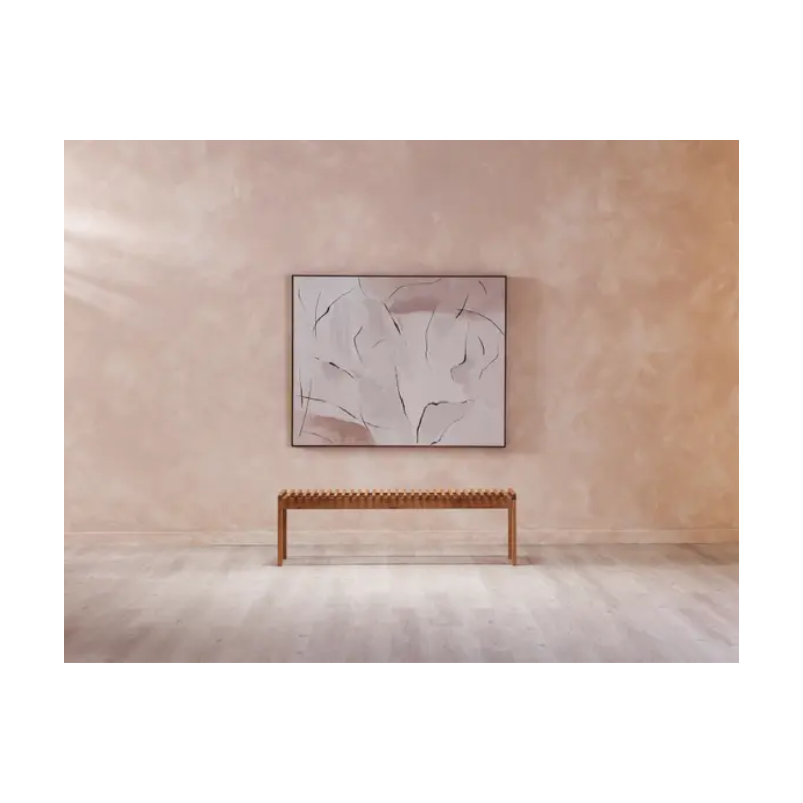 "Brushstroke Palette" Framed Art Print – view 2
