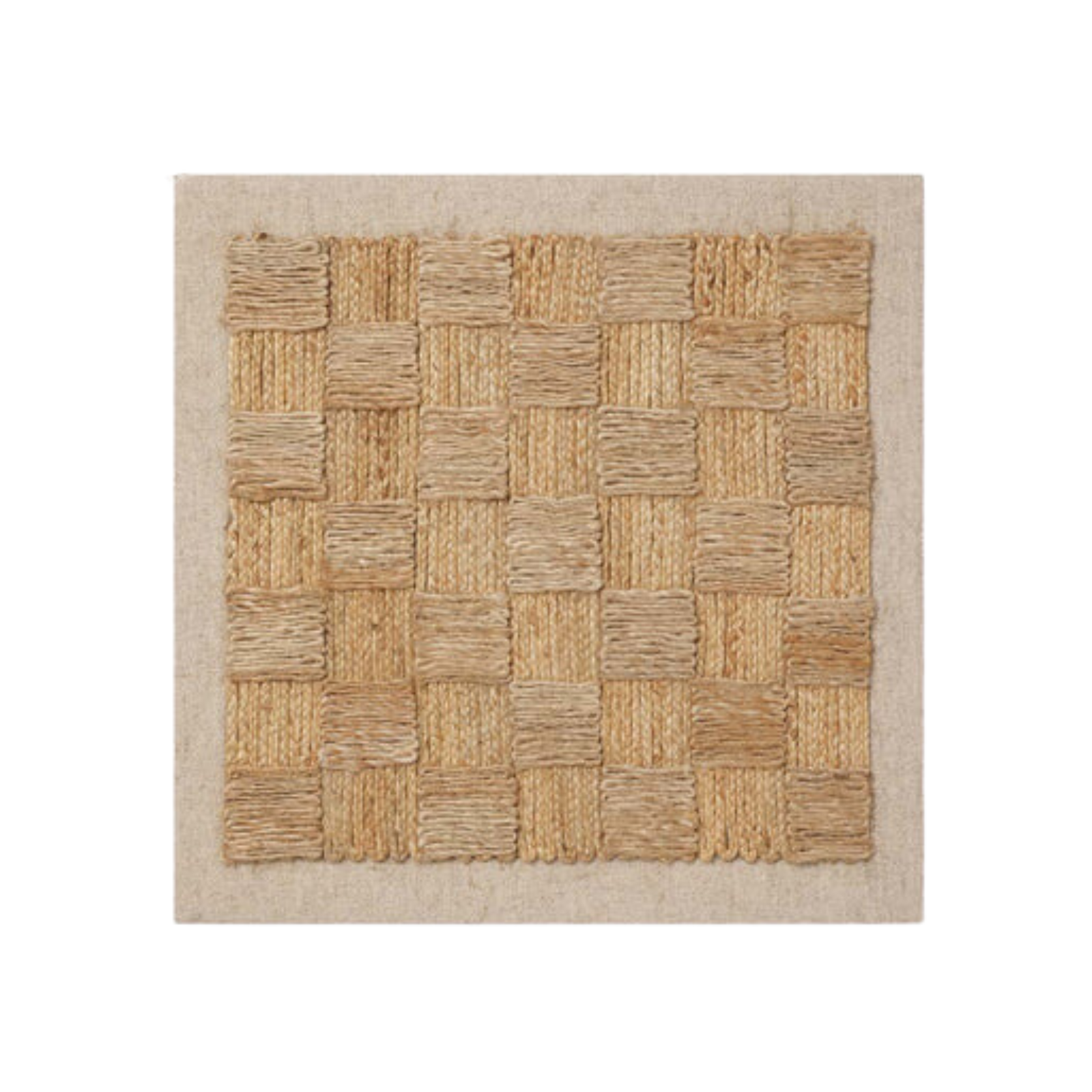 Draughtboard Framed Art Print - Rug & Weave