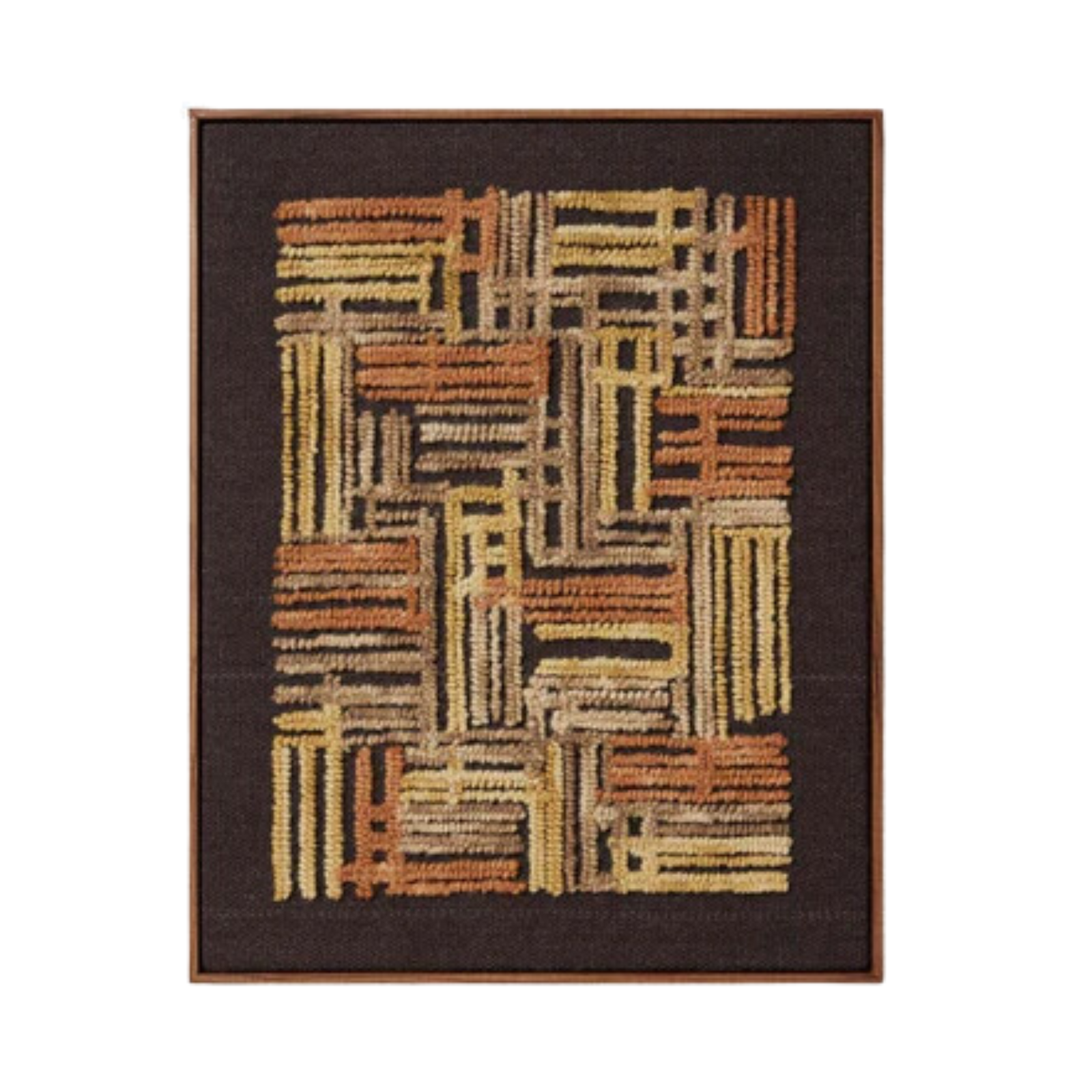 Perpindicular Framed Art Print - Rug & Weave