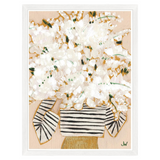 "Neutral Floral Style" Framed Art Print ARTWORK - framed print Celadon Art