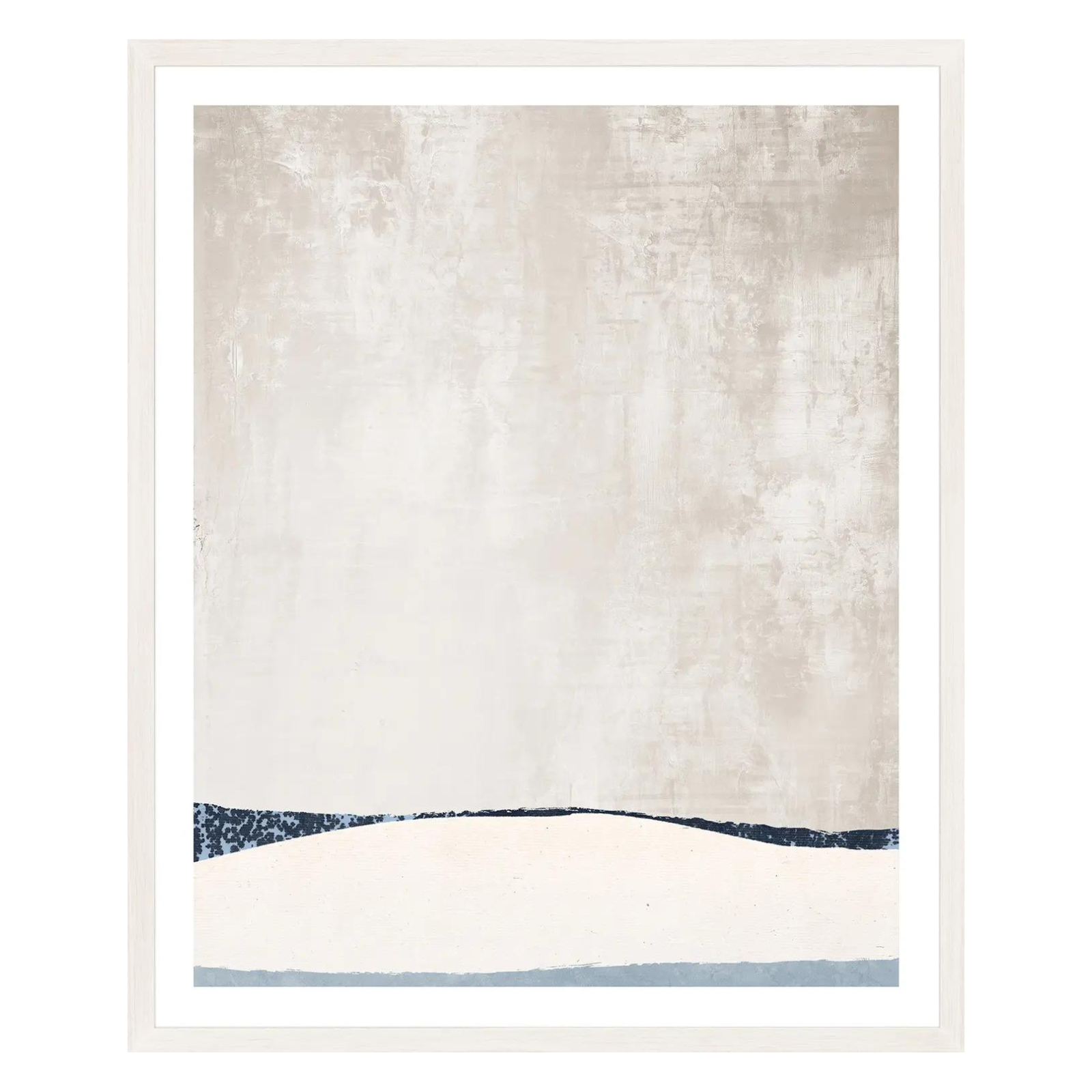 "Minimal Coastal Landscape" Framed Art Print - Rug & Weave