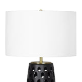 Kelvin Ceramic Table Lamp (Black)