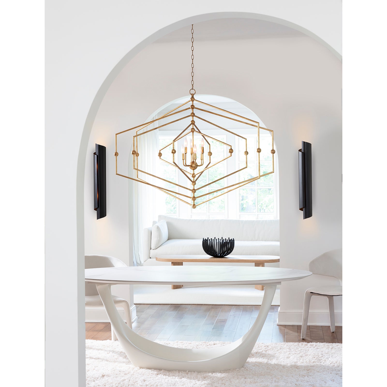 Flute Sconce (Oil Rubbed Bronze) – view 2