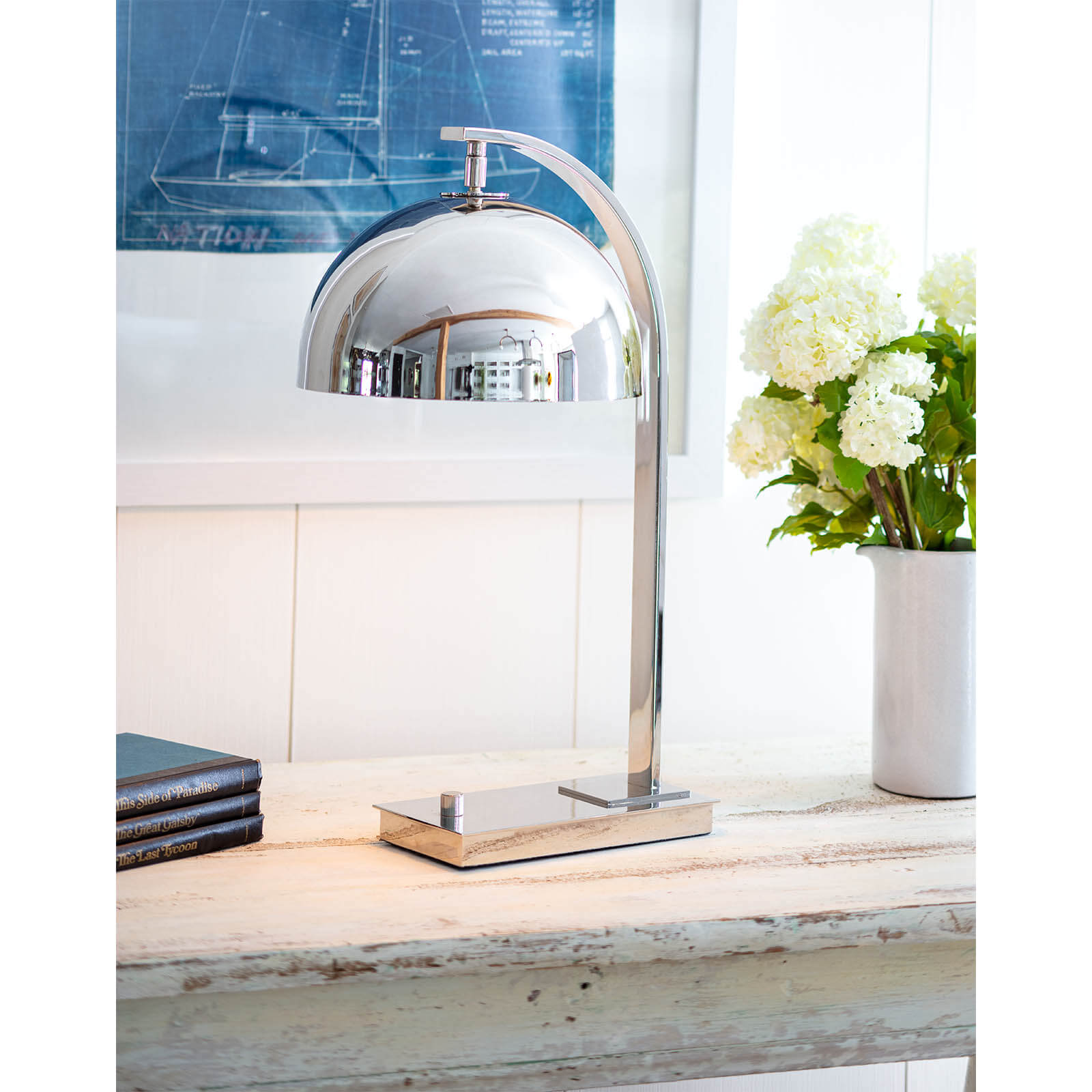 Otto Desk Lamp (Polished Nickel) – view 2