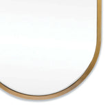 Canal Mirror (Natural Brass)