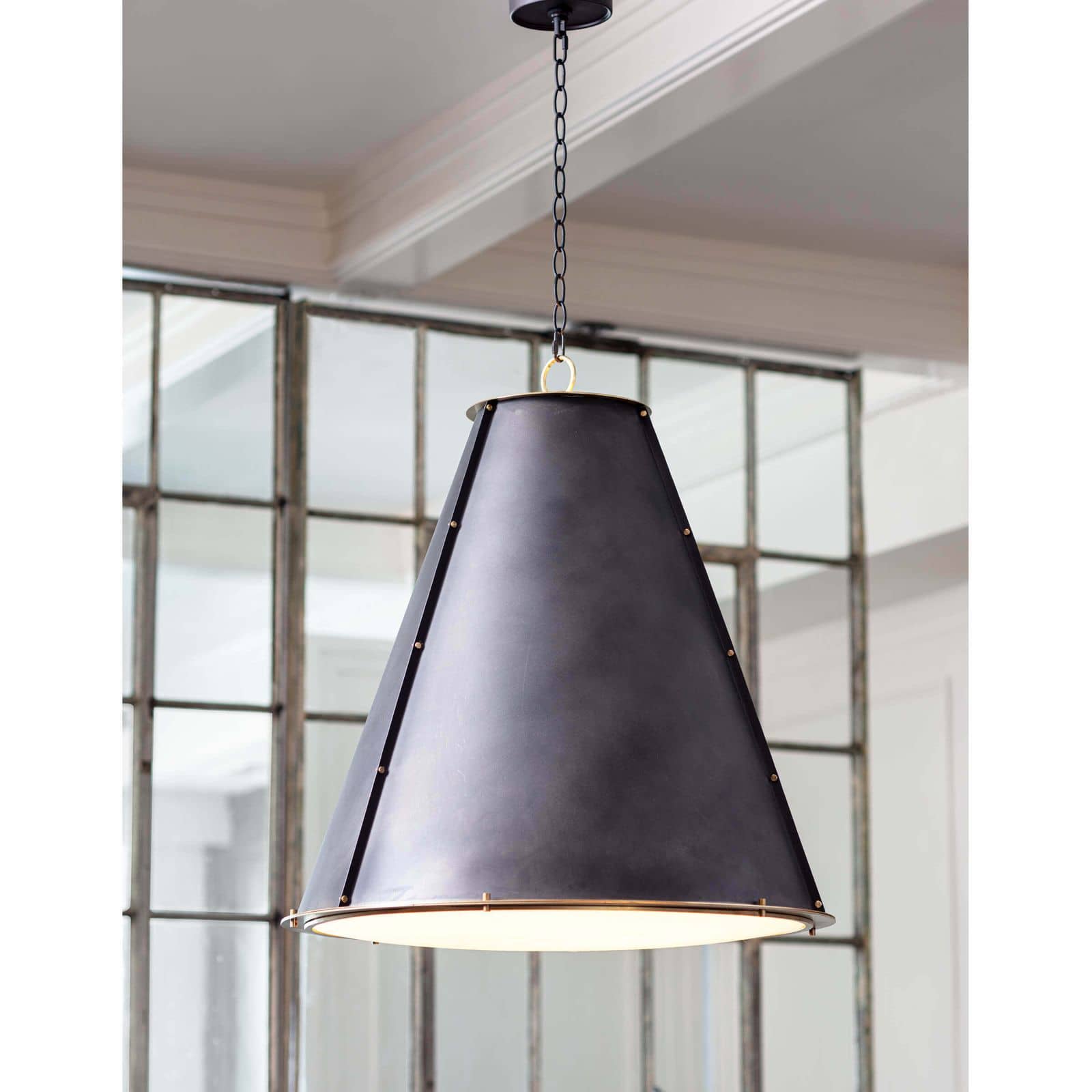 French Maid Chandelier Large (Black) – view 2