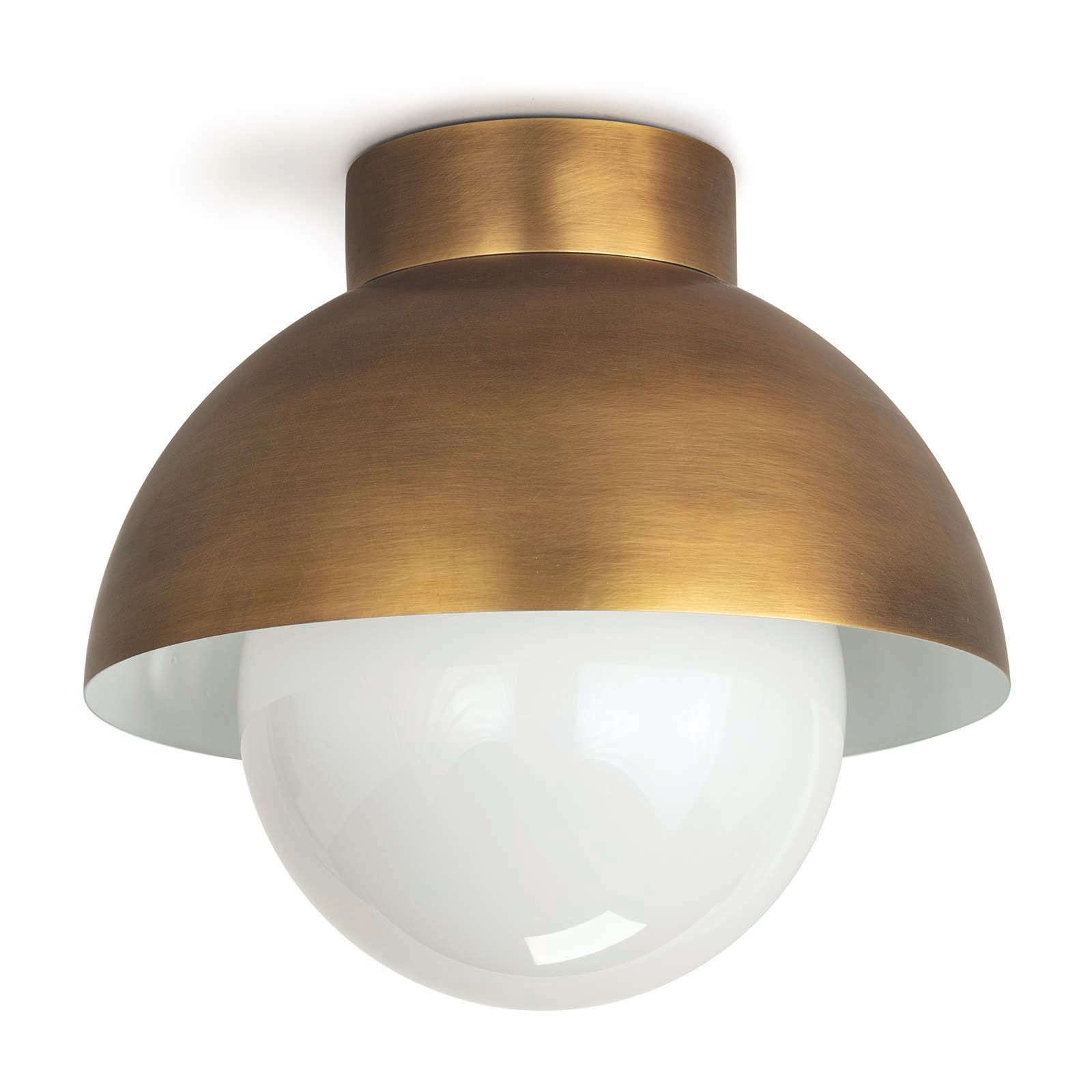 Montreux Flush Mount (Natural Brass)