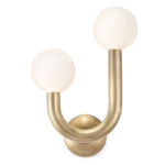 Happy Sconce Left Side (Natural Brass) - Rug & Weave