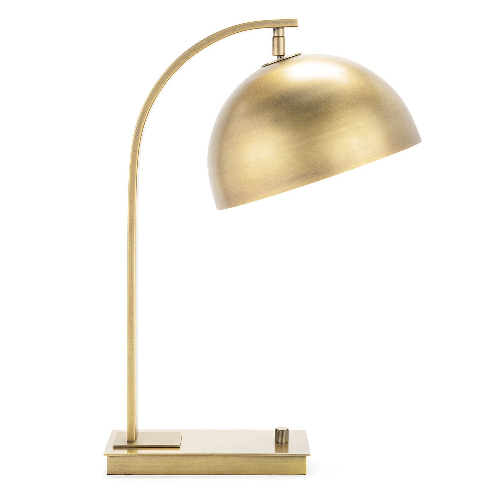 Otto Desk Lamp (Natural Brass) Task Lamps Regina Andrew