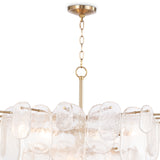 Echo Chandelier (Natural Brass)