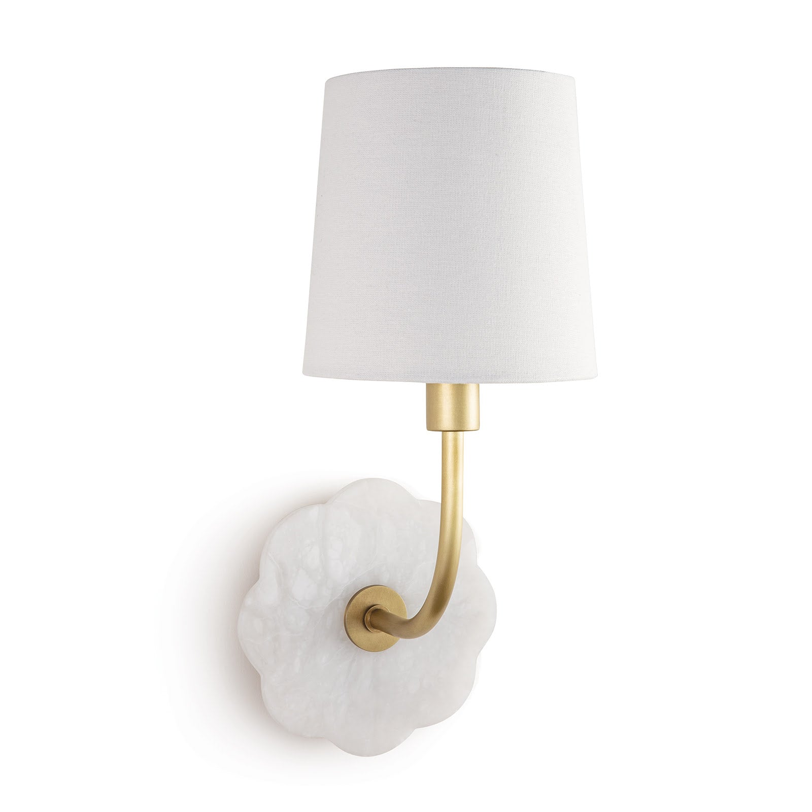 Camilla Bent Arm Sconce Wall Sconces Regina Andrew