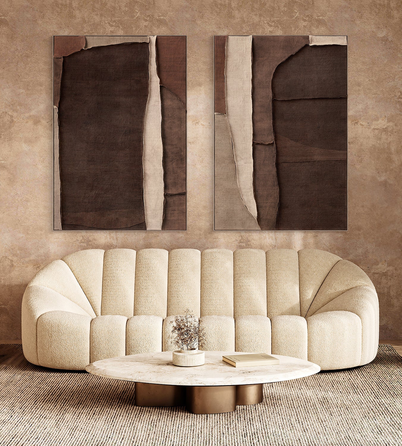 IN STORE - "Melange II" Framed Art Print ARTWORK - framed print Celadon Art