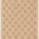 Mitchell Natural Checkered Outdoor Rug