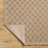 Mitchell Natural Checkered Outdoor Rug