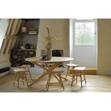 mikado dining table oak - rug & weave