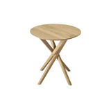 mikado side table oak - rug & weave