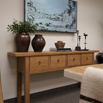 Millie Reclaimed Wood Console Table - Rug & Weave