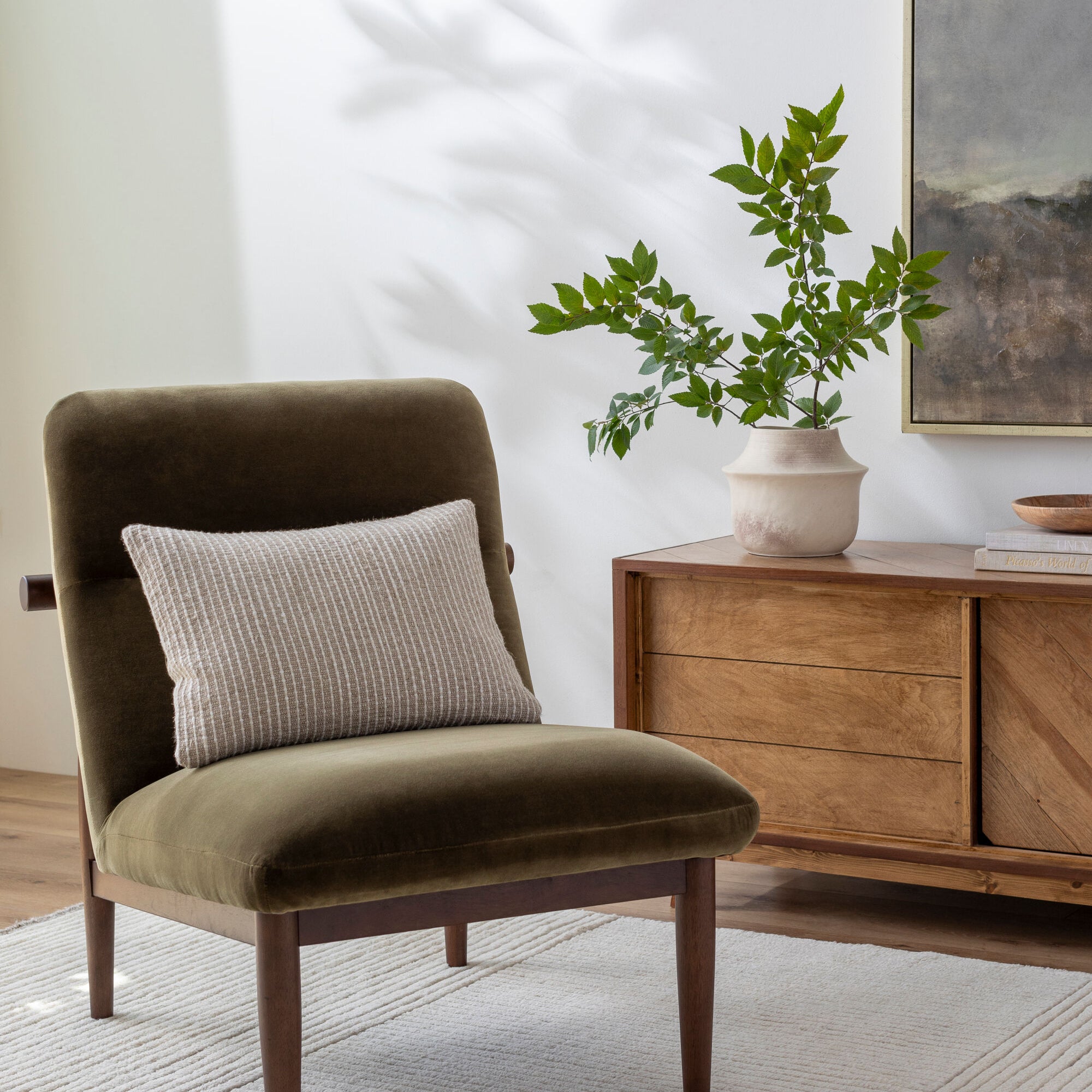 Marson Accent Chair FURNITURE - accent chair Surya