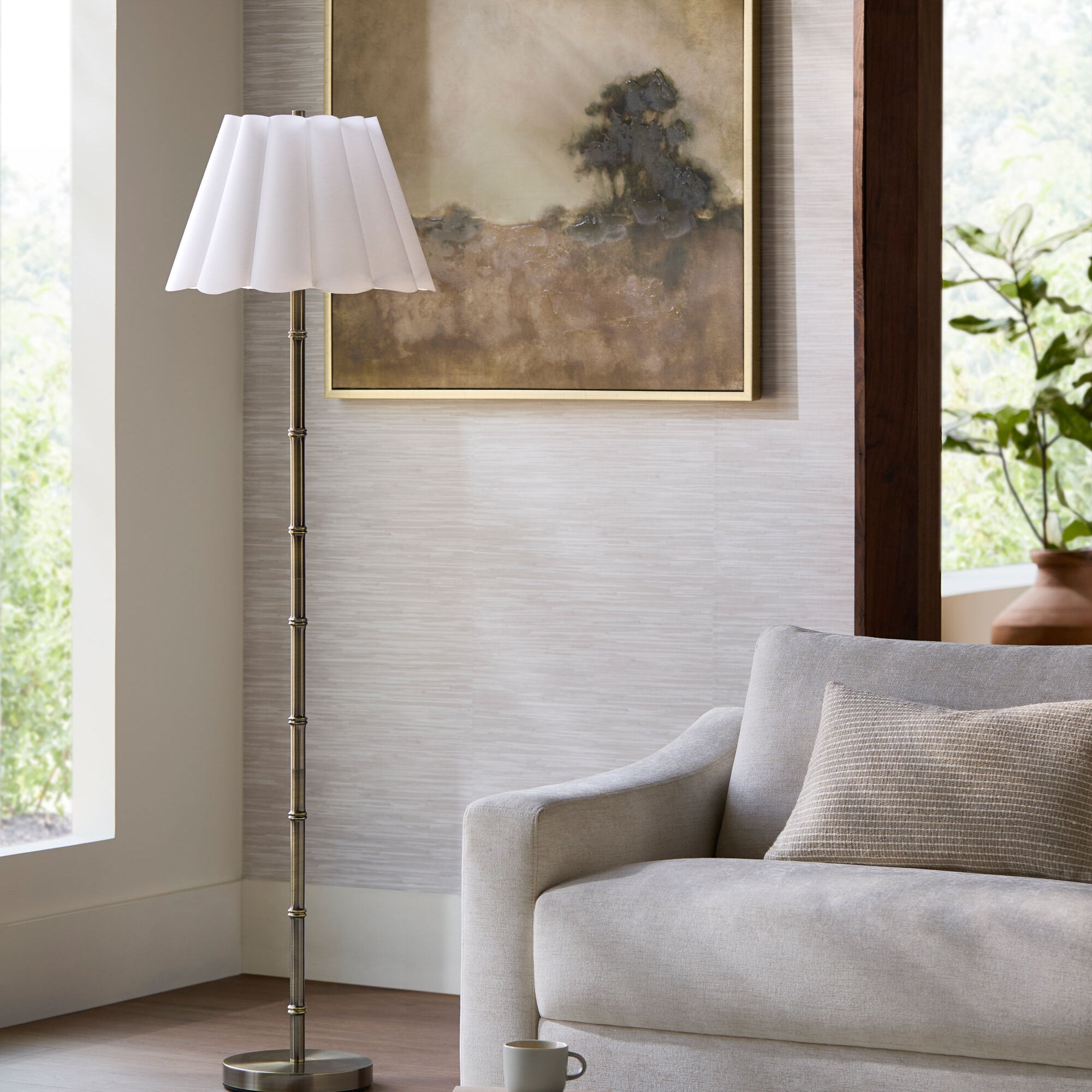 Meadow Floor Lamp LIGHTING - floor lamp Surya